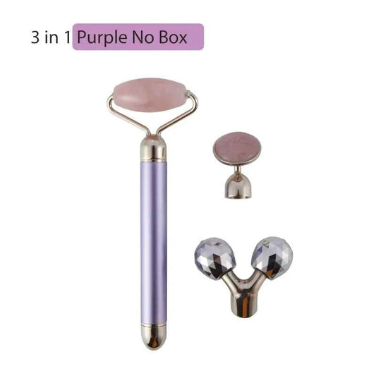 3-in-1 Jade Roller Massage Set for Vibrant Skin and Relaxation