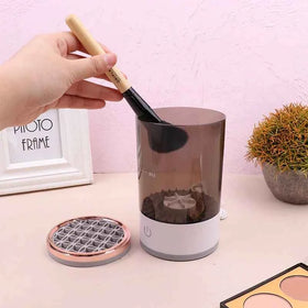 Automatic Makeup Brush Cleaner - Electric Makeup Brush Cleaning Machine for Fast Cleaning and Drying