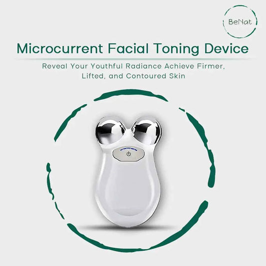 Microcurrent Facial Massager for Youthful Skin and Anti-Aging Treatment