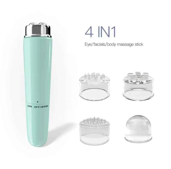 4-in-1 Facial Massager for Ultimate Skincare and Relaxation