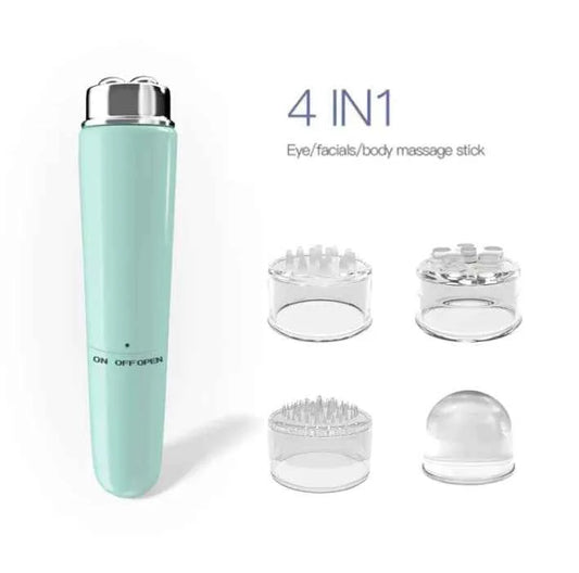 4-in-1 Facial Massager for Ultimate Skincare and Relaxation