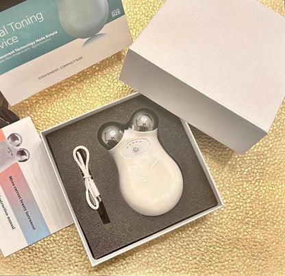 Microcurrent Facial Massager for Youthful Skin and Anti-Aging Treatment