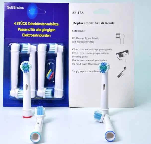 Universal Electric Toothbrush Heads - Compatible Replacement Brush Heads for All Brands