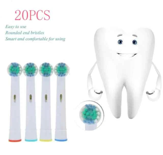 Universal Electric Toothbrush Heads - Compatible Replacement Brush Heads for All Brands