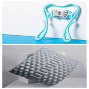 Multifunctional Neck Massager Tool - Six-Wheel Pain Relief and Relaxation