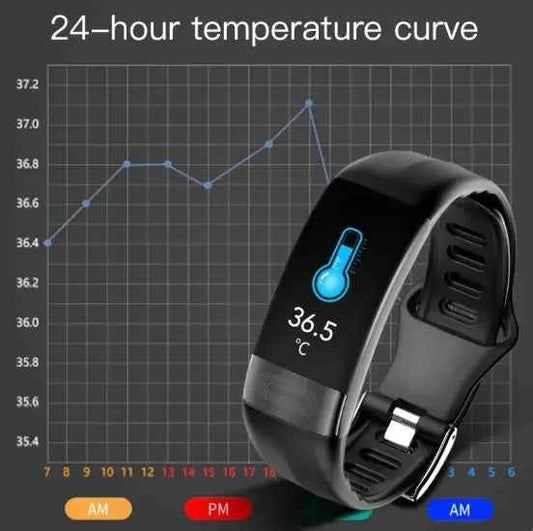 Smart Health Bracelet with ECG, Heart Rate, and Sleep Monitoring Features