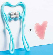 Multifunctional Neck Massager Tool - Six-Wheel Pain Relief and Relaxation