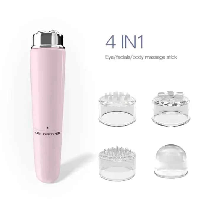 4-in-1 Facial Massager for Ultimate Skincare and Relaxation