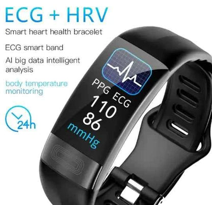 Smart Health Bracelet with ECG, Heart Rate, and Sleep Monitoring Features