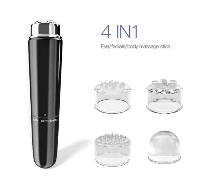 4-in-1 Facial Massager for Ultimate Skincare and Relaxation