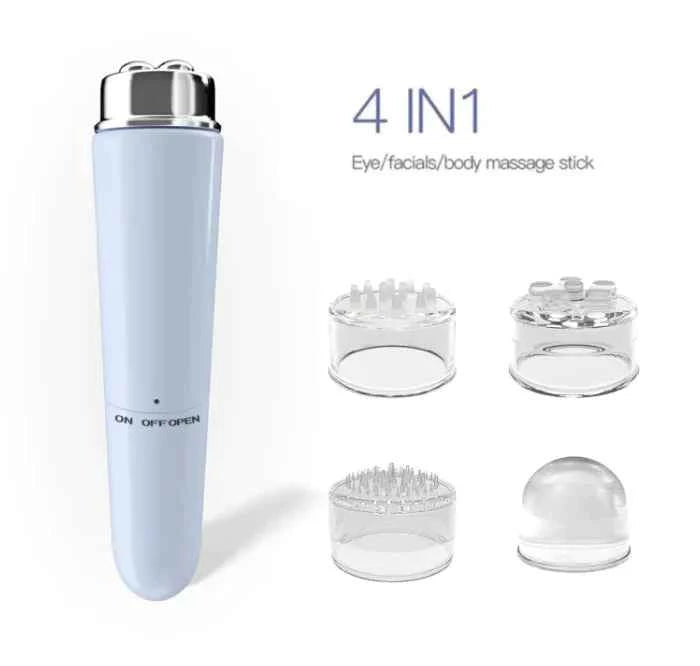 4-in-1 Facial Massager for Ultimate Skincare and Relaxation