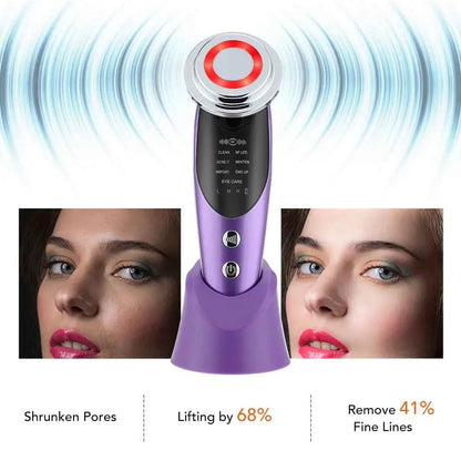 7 in 1 Face Lift Device Facial Massager for Youthful Skin and Anti-Aging