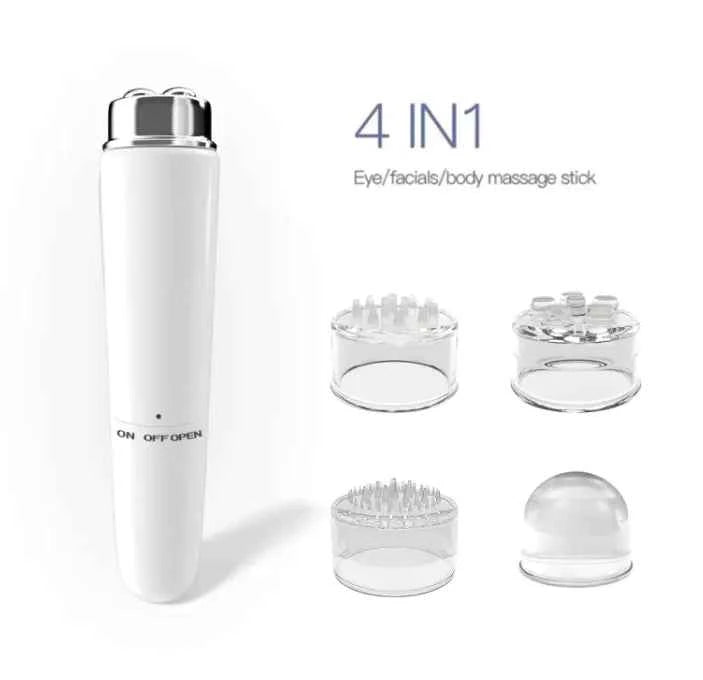 4-in-1 Facial Massager for Ultimate Skincare and Relaxation