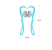 Multifunctional Neck Massager Tool - Six-Wheel Pain Relief and Relaxation - Sabynah