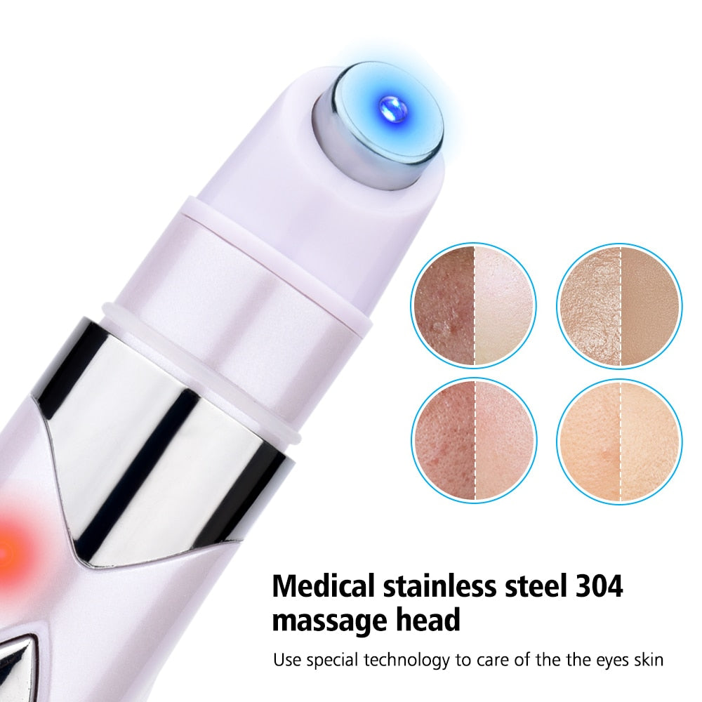 Blue LED light acne treatment for smoother skin