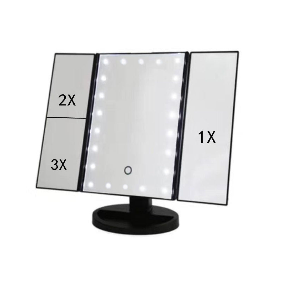 Adjustable LED makeup mirror for perfect lighting every time