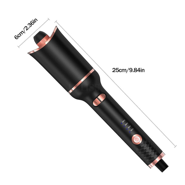 Auto Rotating Hair Curler for Effortless Curls and Waves - Sabynah