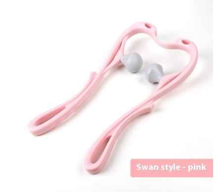 Multifunctional Neck Massager Tool - Six-Wheel Pain Relief and Relaxation