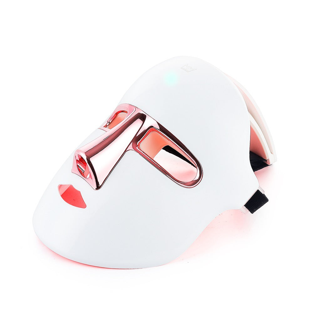 LED face mask for anti-aging skin treatment