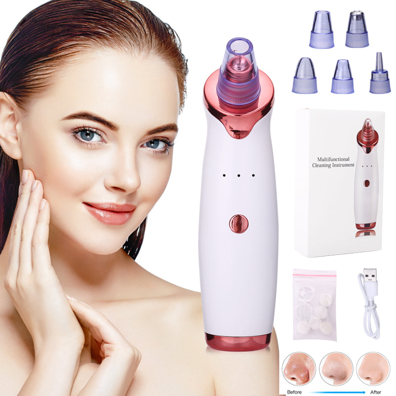 Pore vacuum cleaner for blackhead removal