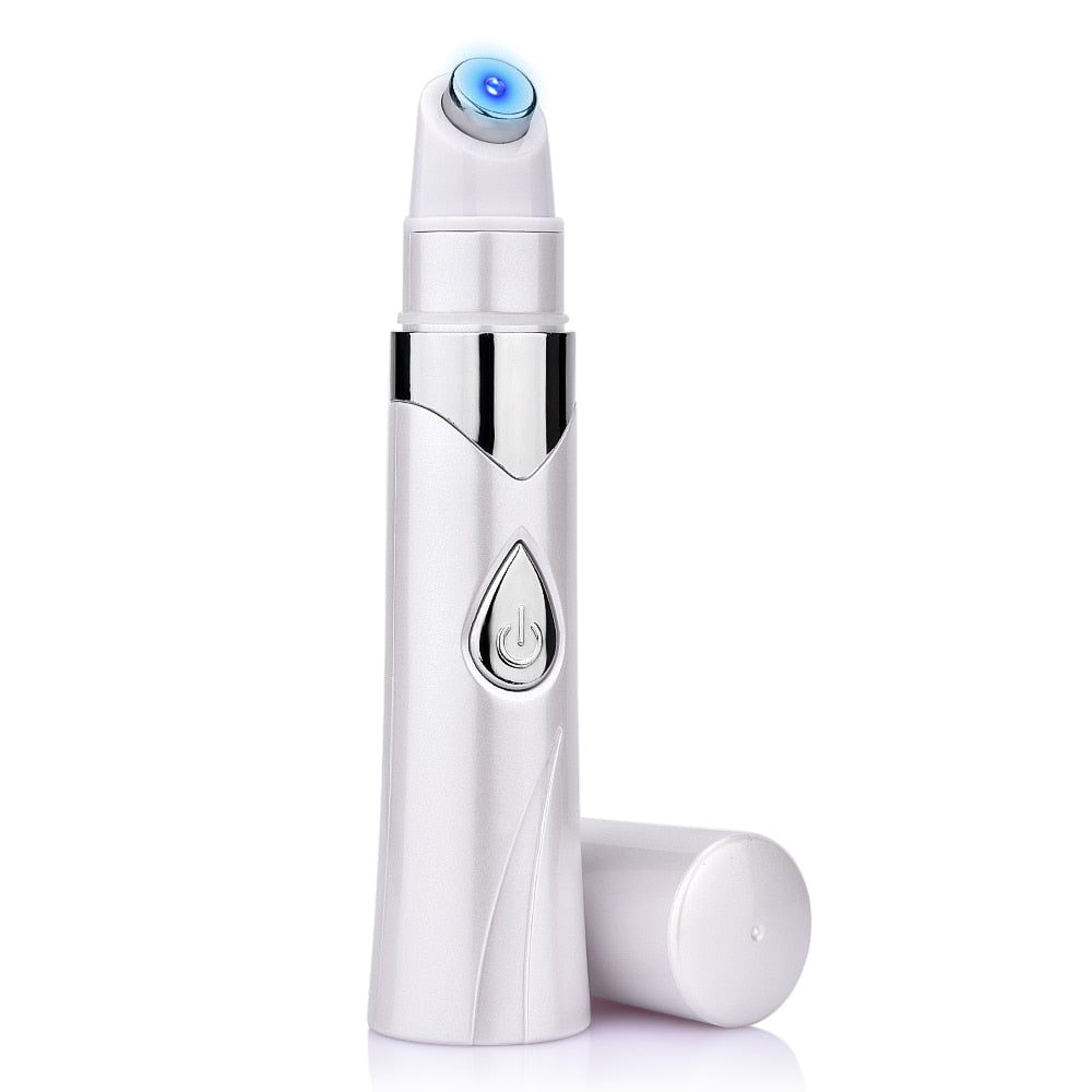 Blue LED light acne treatment device for clear skin