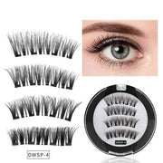 Four Magnet False Lashes for Effortless Glamour