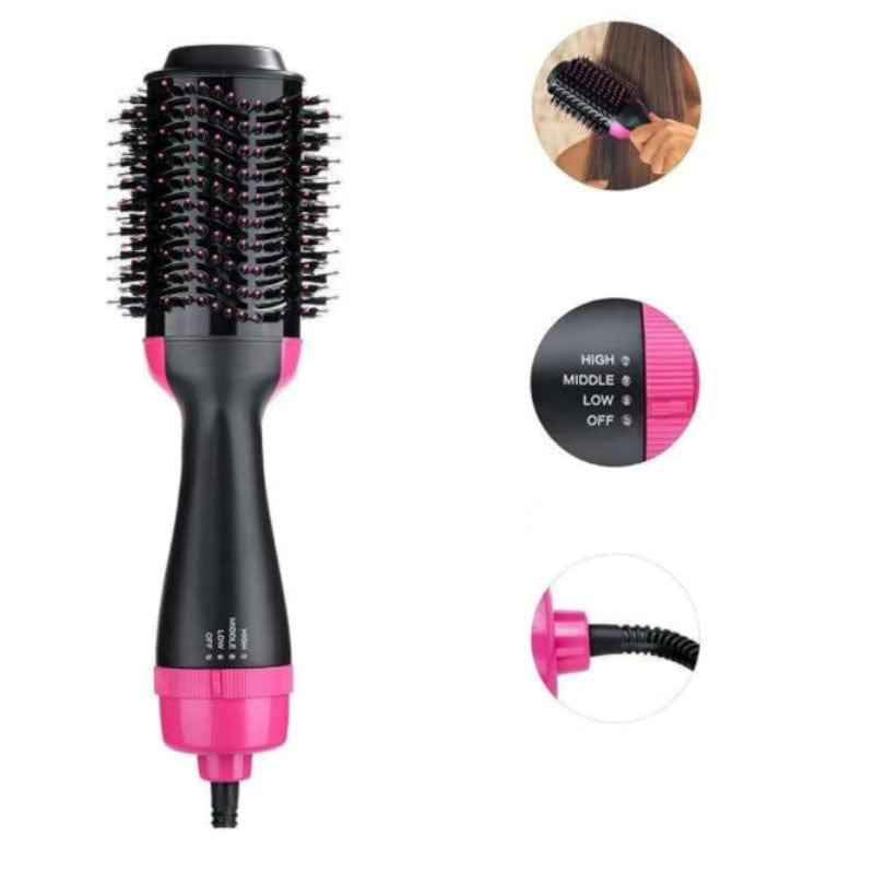 Hair Dryer Brush Volumizer | 2-in-1 Hot Air Brush for Effortless Styling