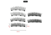 Four Magnet False Lashes for Effortless Glamour - Sabynah