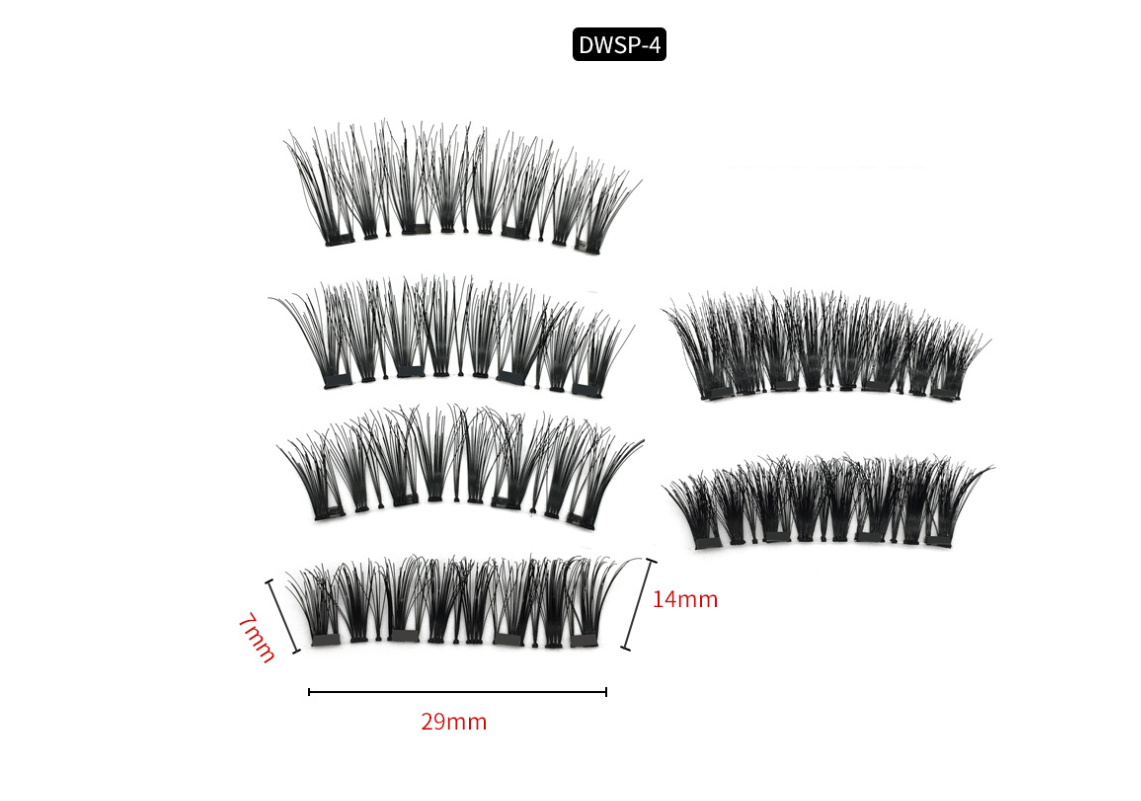 Comfortable Magnetic False Eyelashes for all-day wear