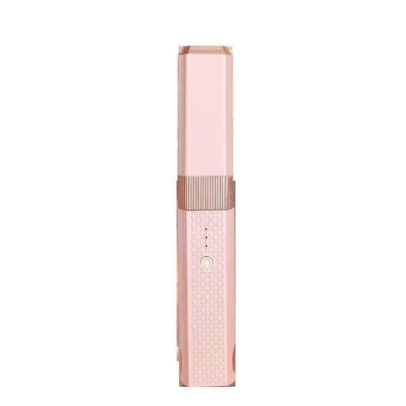 Cordless Hair Straightener and Curler - Mini USB Rechargeable Ceramic Hair Styling Tool