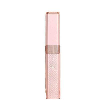 Cordless Hair Straightener and Curler - Mini USB Rechargeable Ceramic Hair Styling Tool