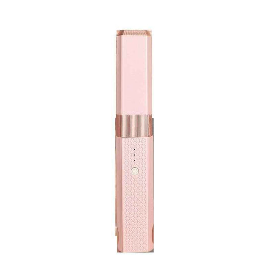 Cordless Hair Straightener and Curler - Mini USB Rechargeable Ceramic Hair Styling Tool