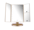 Dimmable LED makeup mirror with perfect lighting options