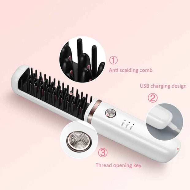 Hair Straightener Curling Iron Combo for Versatile Styling