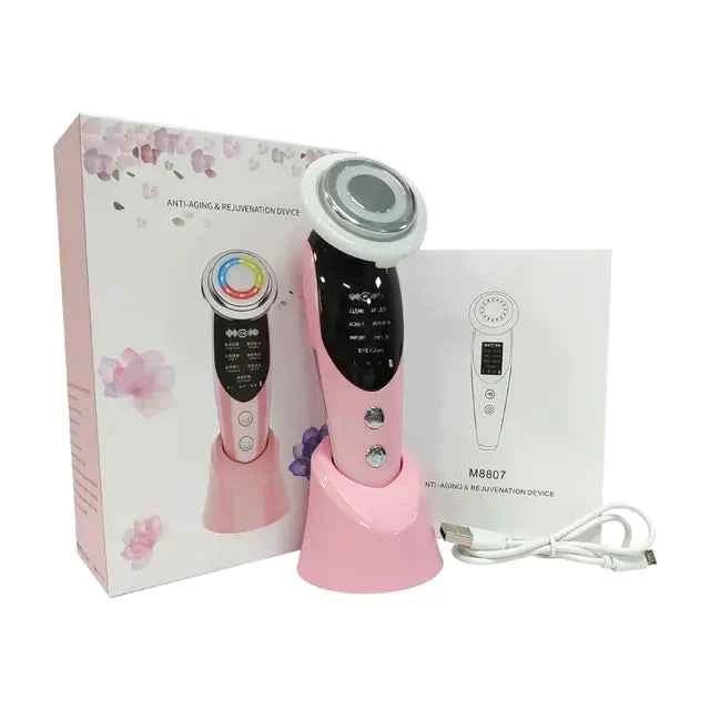 7 in 1 Face Lift Device Facial Massager for Youthful Skin and Anti-Aging