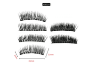 Four Magnet False Lashes for Effortless Glamour - Sabynah