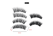 Four Magnet False Lashes for Effortless Glamour