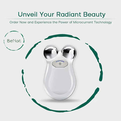 Microcurrent Facial Massager for Youthful Skin and Anti-Aging Treatment