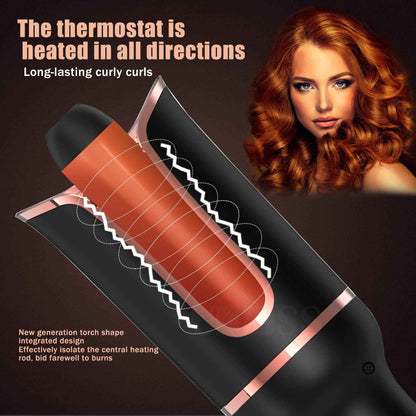 Auto Rotating Hair Curler for Effortless Curls and Waves