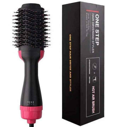 Hair Dryer Brush Volumizer | 2-in-1 Hot Air Brush for Effortless Styling