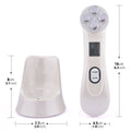 Handheld facial cleanser with massaging and skin tightening features