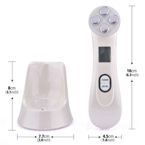 5-in-1 Facial Cleanser for Youthful Skin and Skin Tightening