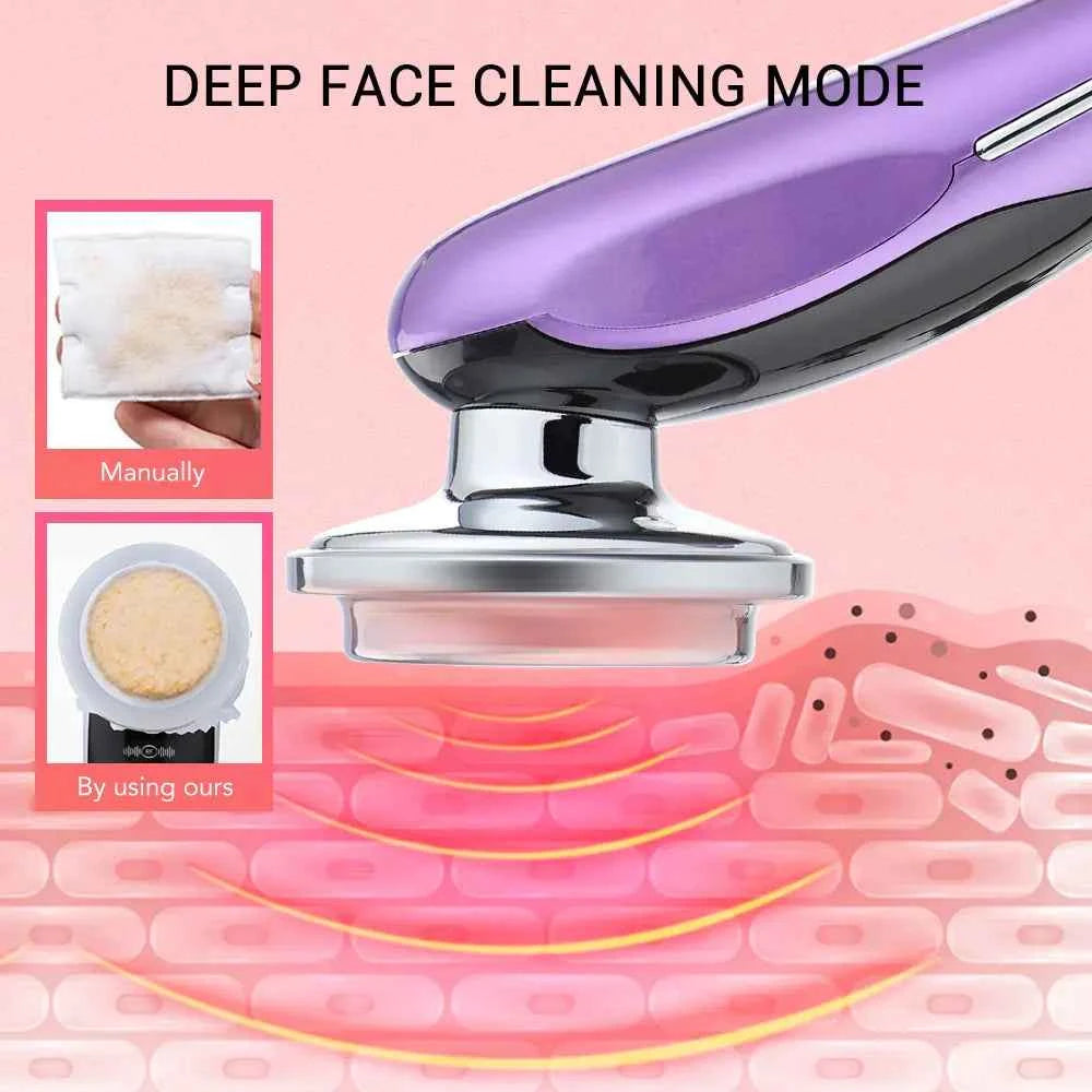 7 in 1 Face Lift Device Facial Massager for Youthful Skin and Anti-Aging