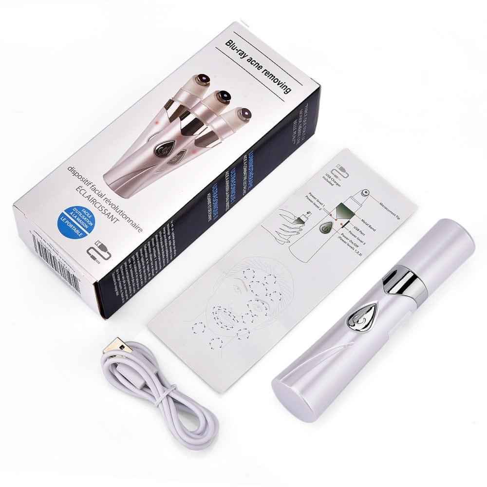 Rechargeable Blue Light Acne Treatment Device for Effective Acne Removal