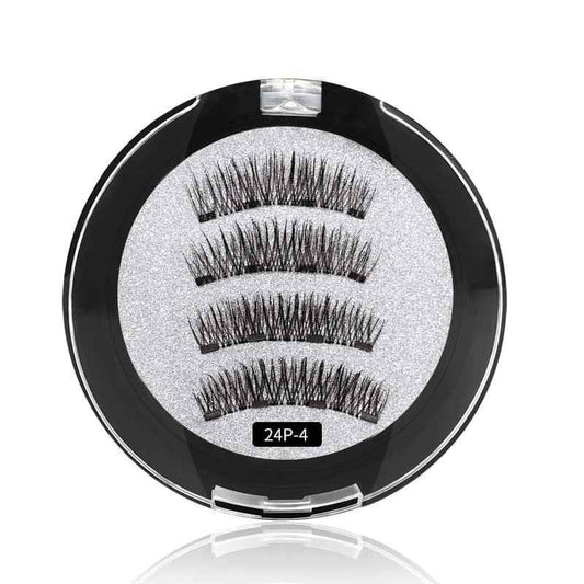 Four Magnet False Lashes for Effortless Glamour