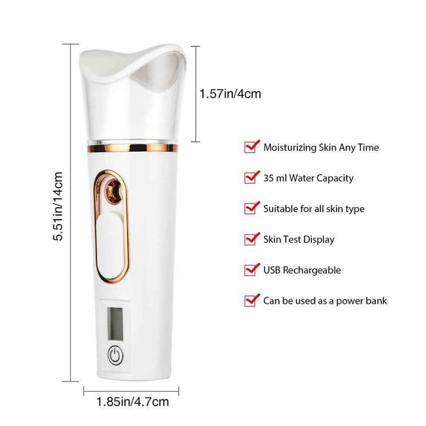 Nano Facial Moisturizer Spray for Hydrated and Revitalized Skin