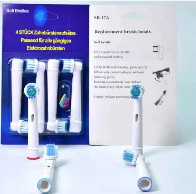 Universal Electric Toothbrush Heads - Compatible Replacement Brush Heads for All Brands