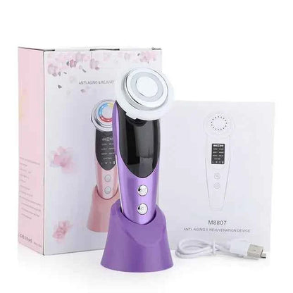 7 in 1 Face Lift Device Facial Massager for Youthful Skin and Anti-Aging