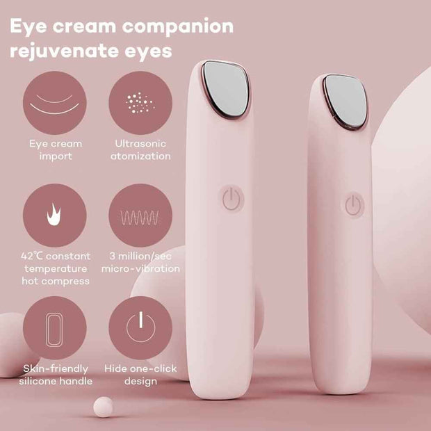 RF Eye Massager Pen for Wrinkle Reduction and Relaxation