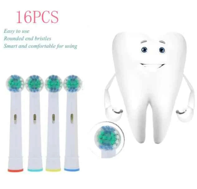 Universal Electric Toothbrush Heads - Compatible Replacement Brush Heads for All Brands